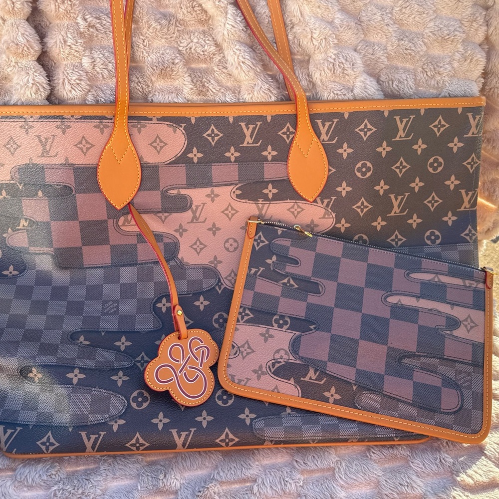 Patchwork/Monogram Canvas Tote - Multicolor - image 2